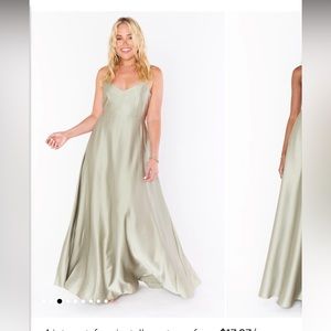 Show Me Your Mumu Faith Maxi dress Moss Green